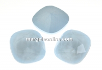 Swarovski, fancy square, powder blue, 12mm - x1
