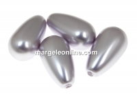 Perle Swarovski picatura, lavender, 11.5x6mm - x2