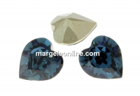 Swarovski, fancy chaton inima, montana, 5.5mm - x4