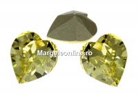 Swarovski, fancy inima, jonquil, 15.4mm - x1