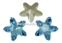 Swarovski, fancy mystic star, aquamarine, 18mm - x1