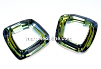 Swarovski, pandantiv cosmic square, sahara, 14mm - x1