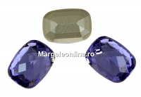 Swarovski, clasic baguette, tanzanite, 18x13mm - x1
