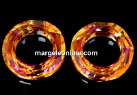 Swarovski, pandantiv cosmic ring, astral pink, 20mm - x1