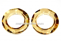 Swarovski, pandantiv cosmic ring, golden shadow, 14mm - x1