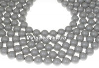 Perle Swarovski, pastel grey, 3mm - x100