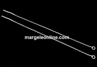 Tortite cercei lantisor, argint 925, 135mm - x1per