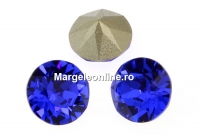 Swarovski, chaton SS29, majestic blue, 6mm - x4