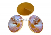 Swarovski, fancy oval, ochre DeLite, 8x6mm - x4