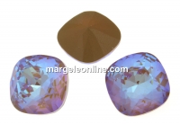 Swarovski, fancy square, cappuccino DeLite, 12mm - x1