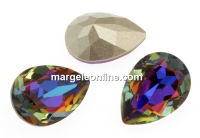 Swarovski, fancy picatura, meridian blue, 10x7mm - x1