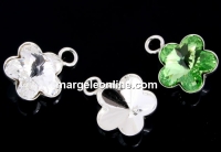 Sistem prindere pandantiv argint 925, rivoli floare 6mm - x2