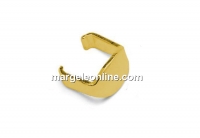 Sistem fixare linkuri, argint 925 placat cu aur, 5.5mm - x4
