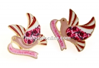 Brosa metalica martisor traditional, porumbel - x2