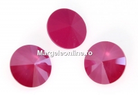 Swarovski, rivoli, peony pink, 10mm - x2