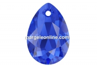 Swarovski, pandantiv picatura, majestic blue, 9mm - x2