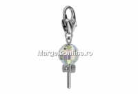 Swarovski, breloc Louey Lollipop, aurore boreale, 30mm - x1
