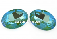Swarovski, rivoli cabochon silky sage DeLite, 30mm - x1