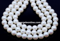 Perle Preciosa, pearlescent white, 4mm - x100