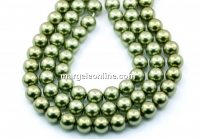 Perle Preciosa, light green, 4mm - x100