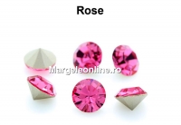 Preciosa chaton SS29, rose, 6mm - x4