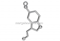 Pandantiv formula fericirii, argint 925 placat cu rodiu, 29mm - x1