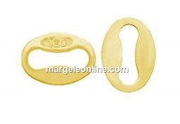 Accesoriu  pentru terminatii, ag 925 pl cu aur, 5.3x4mm - x5