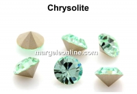 Preciosa chaton SS29, chrysolite, 6mm - x4