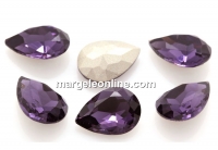 Ideal crystals, fancy picatura, purple amethyst, 10x7mm - x4