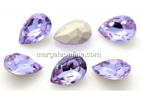 Ideal crystals, fancy picatura, violet, 14x10mm - x2