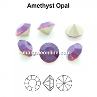 Preciosa chaton, amethyst opal, 6mm - x4