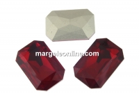 Ideal, rivoli cabochon, siam, 27x18mm - x1