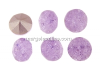 Ideal crystals, chaton, mix violet crackled, 8mm - x6