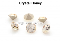 Preciosa chaton SS29, honey, 6mm - x4