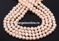 Sirag Perle de cultura - 5.5-6mm, peach