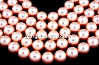Perle Ideal premium, peach, 4mm - x100