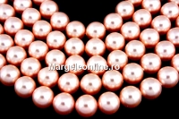 Perle Ideal premium, peach, 8mm - x50