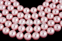 Perle Ideal premium, rose, 4mm - x100