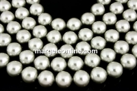 Perle Ideal premium, light grey, 4mm - x100