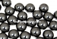 Perle Ideal cu un orificiu, black, 10mm - x2