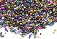 Margele de nisip, mix powder line, 2-4mm - x100g