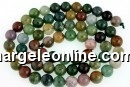 Margele agate indiene rotund, 8mm