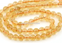 Margele Citrin, rotund, 5.8mm