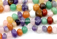 Margele Mix pietre, neregulat, 9-13mm