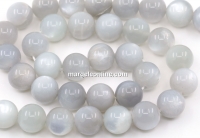 Margele Piatra lunii naturala, rotund, 10.5mm