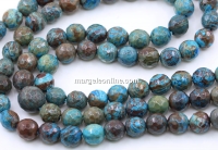 Calsilica Beads, Super, Round Faceted, 6mm