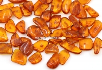 Natural amber chips beads, bulk, 10-16mm - x15g