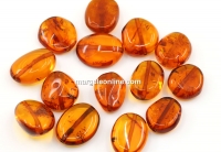 Natural Amber Beads, bulk, 13-15mm - x7g