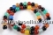 Margele agate,rotund, multicolor, 6.5mm