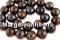 Bronzite, round, 8.5mm